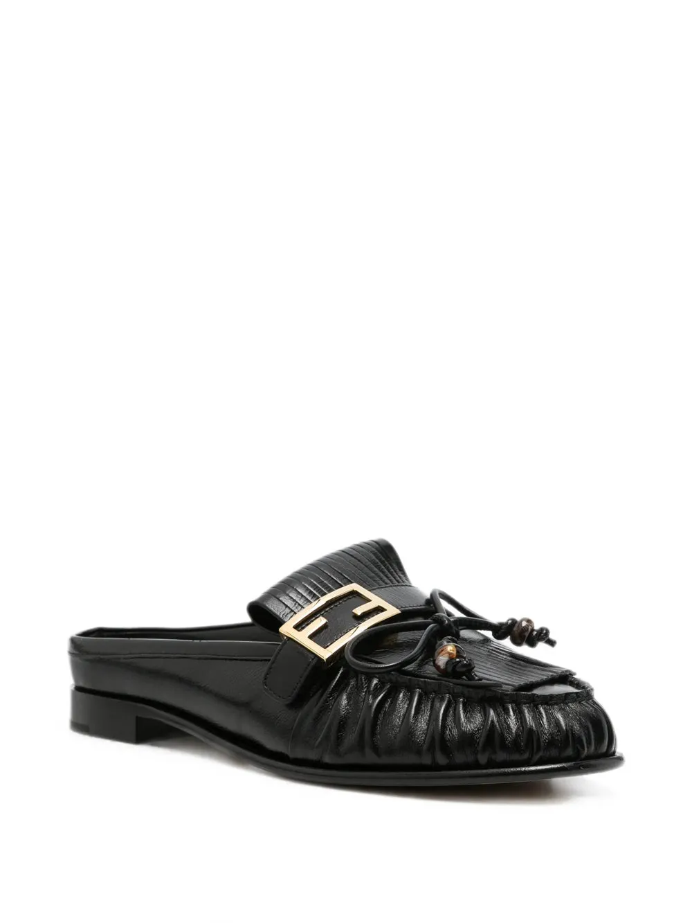 Baguette Leather Sabots sold by Wanan Luxury product image thumbnail 2