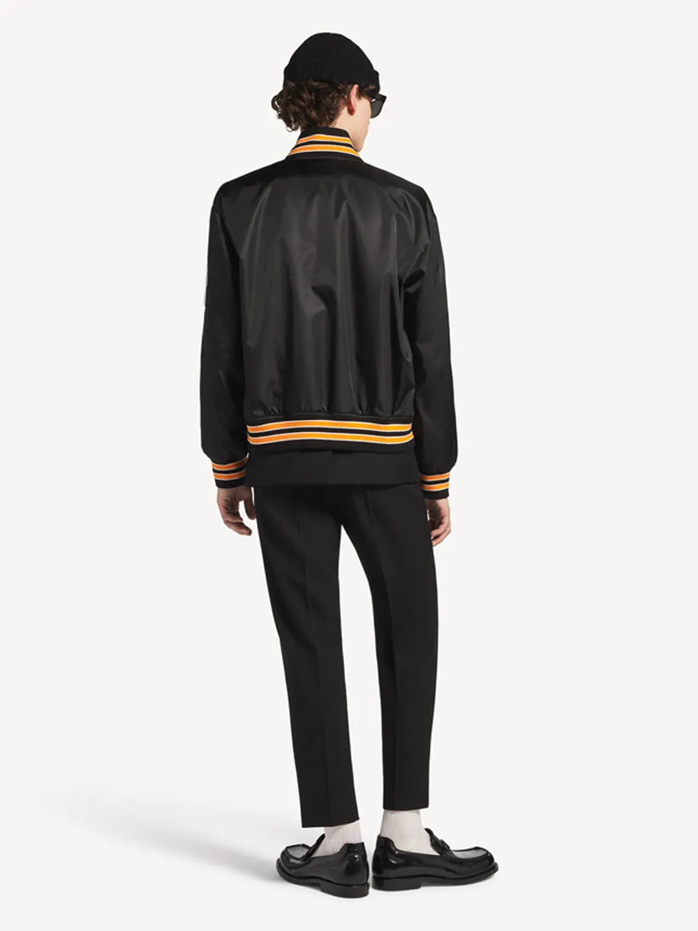Varsity Jacket In Bomber Twill sold by Wanan Luxury product image thumbnail 4