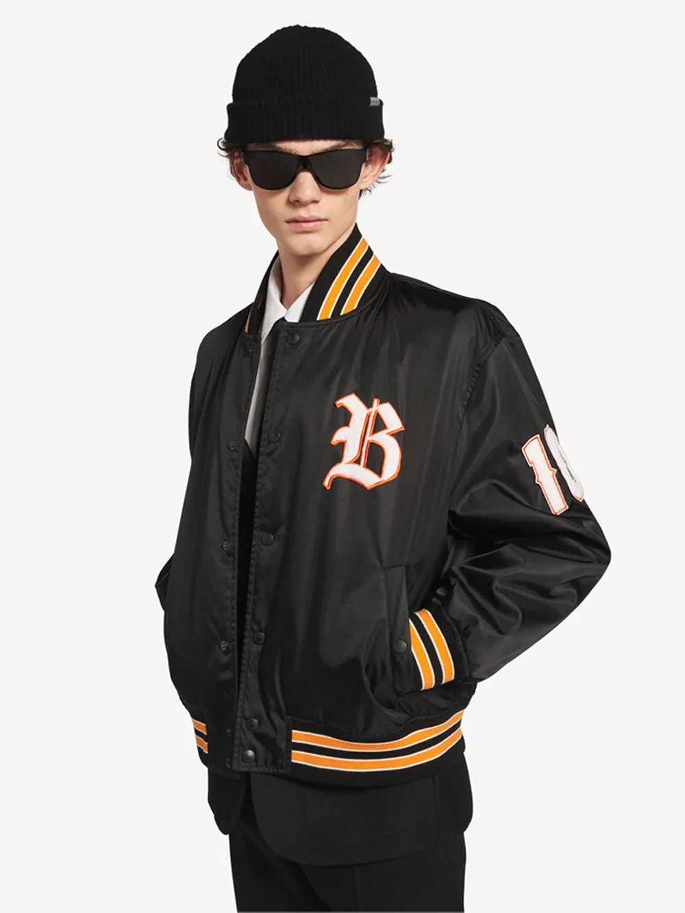 Varsity Jacket In Bomber Twill sold by Wanan Luxury product image thumbnail 5