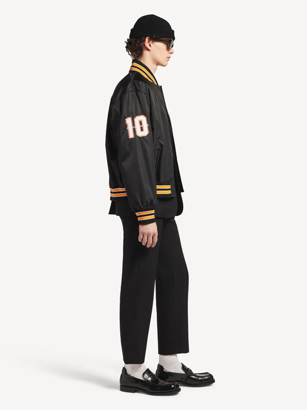 Varsity Jacket In Bomber Twill sold by Wanan Luxury product image thumbnail 3