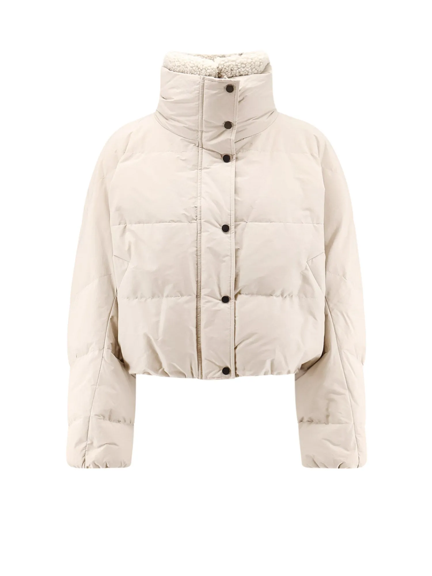 Down Jacket With Shearling Collar sold by Wanan Luxury