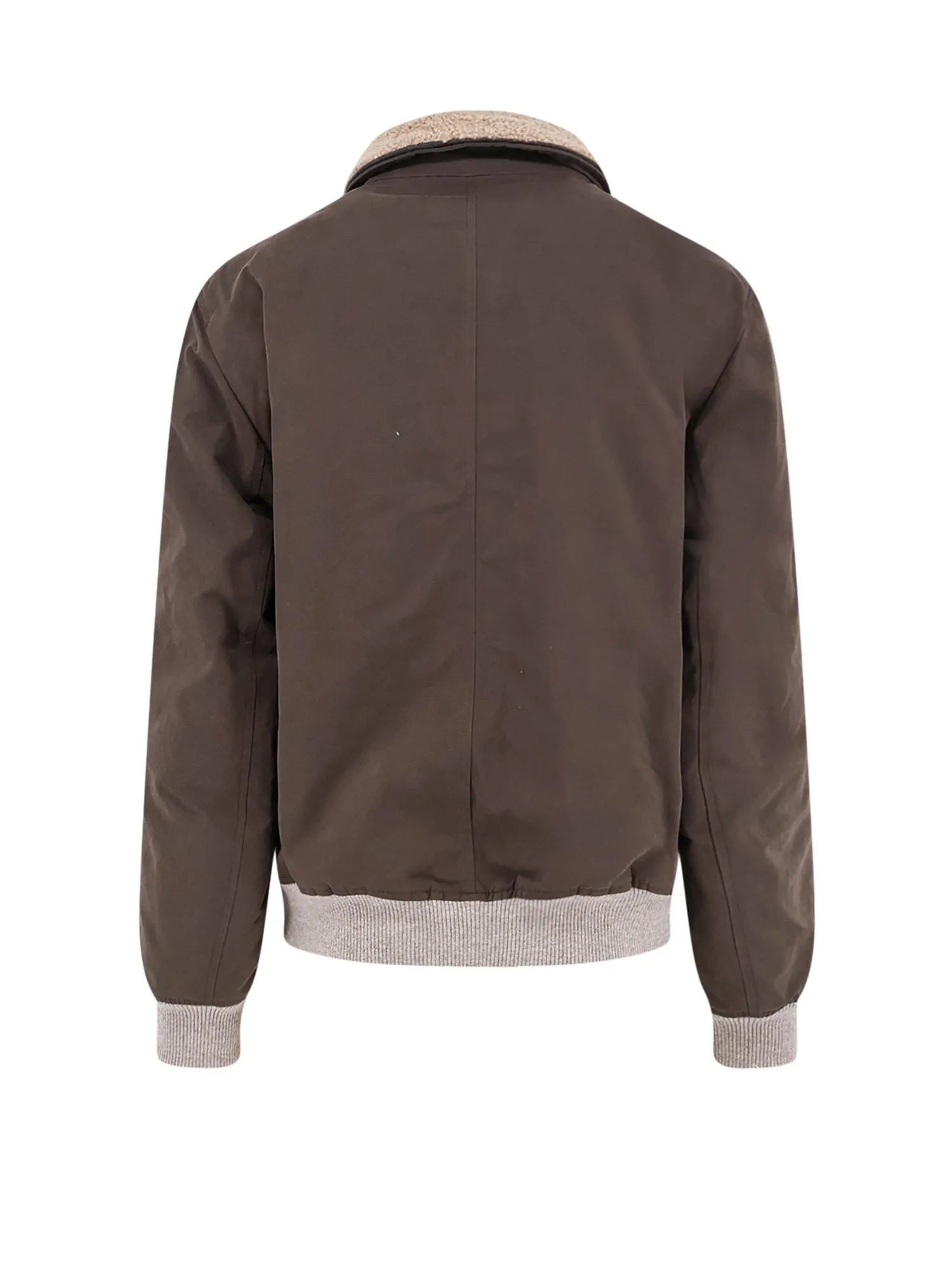 Cotton Blend Jacket With Fur Collar sold by Wanan Luxury product image thumbnail 2