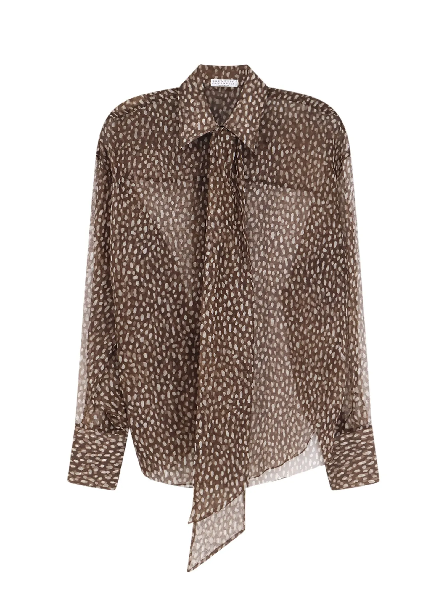 Sheer Silk Shirt sold by Wanan Luxury