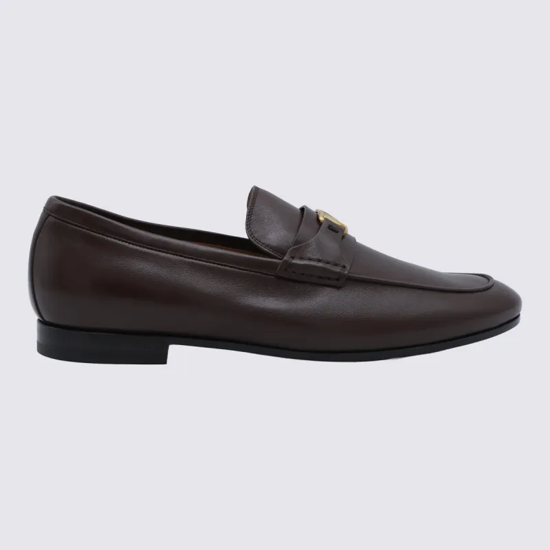 Flat Shoes Brown made by Valentino Garavani