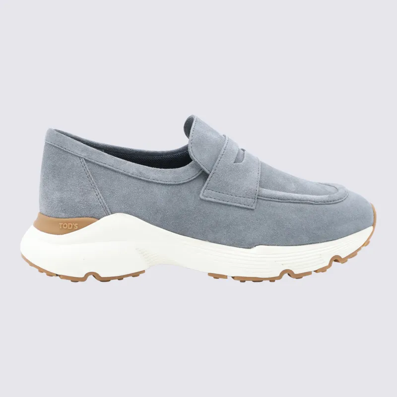 Flat Shoes Metallici E Grigi made by Tod's