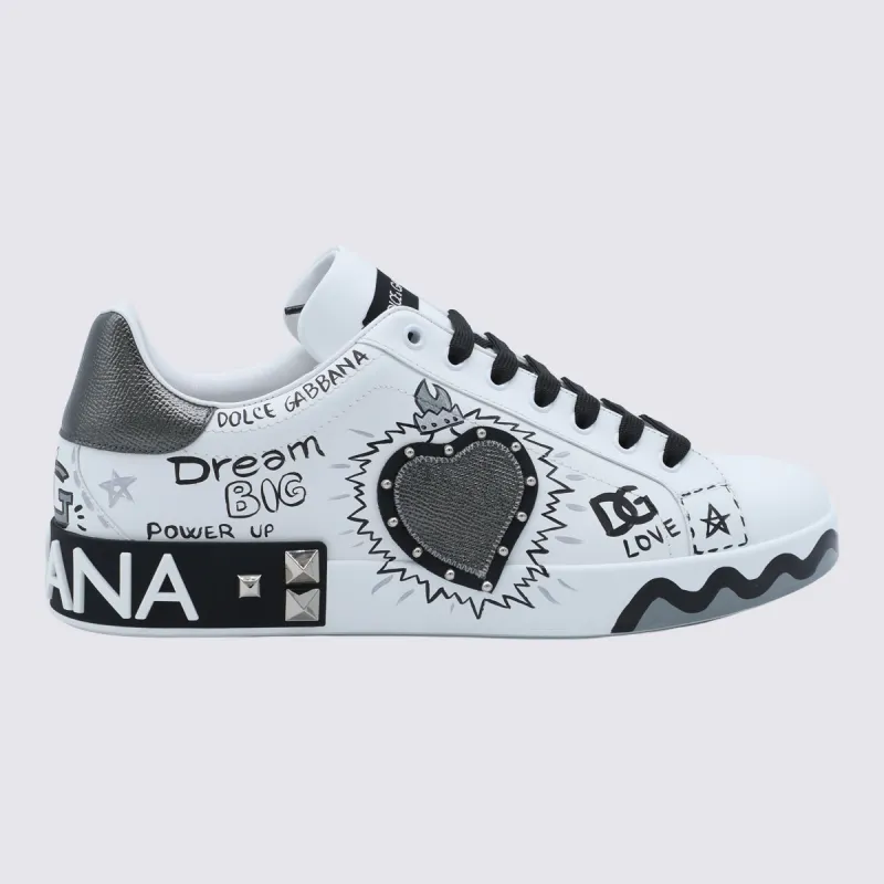 Sneakers White/Black made by Dolce & Gabanna