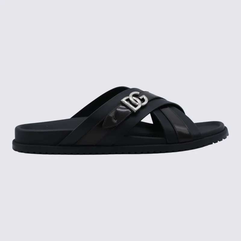 Flat Shoes Black made by Dolce & Gabanna