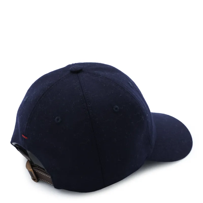 Hats Navy made by Brunello Cucinelli