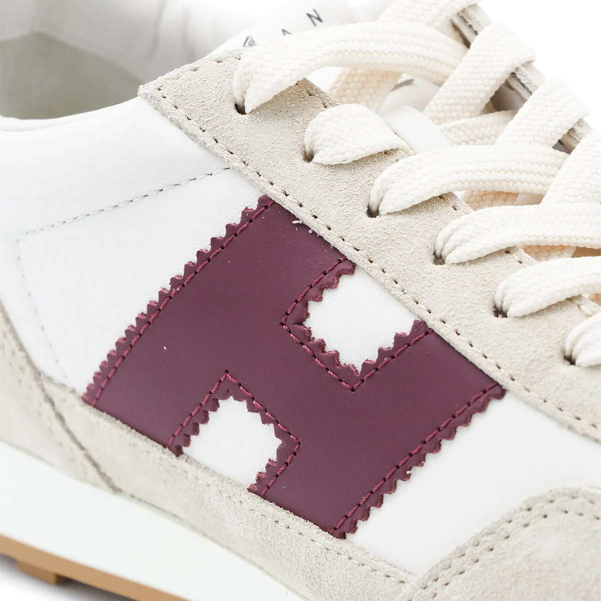 Sneakers Bianco/Burgundy sold by Wanan Luxury product image thumbnail 3