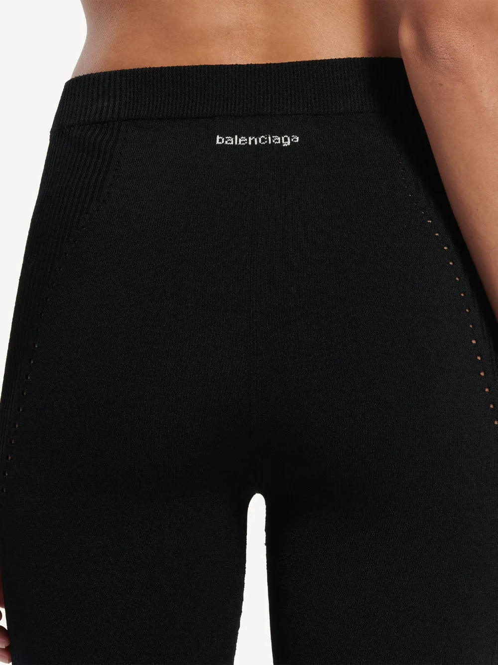 Techwear Leggings In Viscose Sporty Knit sold by Wanan Luxury product image thumbnail 5