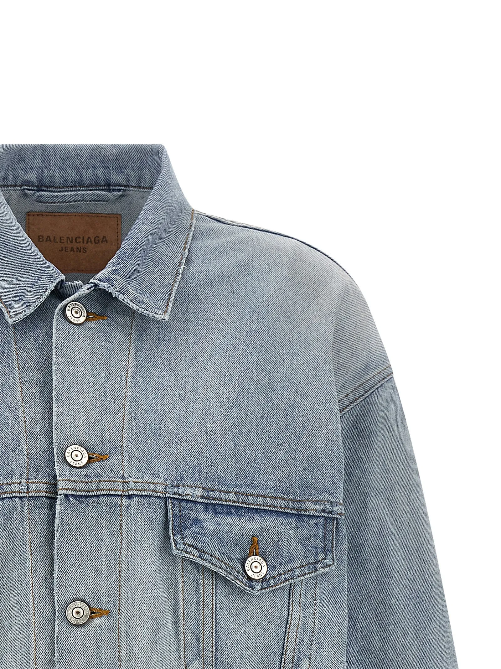 Masking Tape Puffer Jackets Light Blue sold by Wanan Luxury product image thumbnail 3