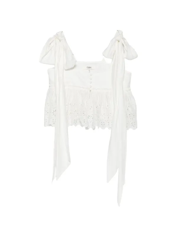 Embroidered Top made by Chloe