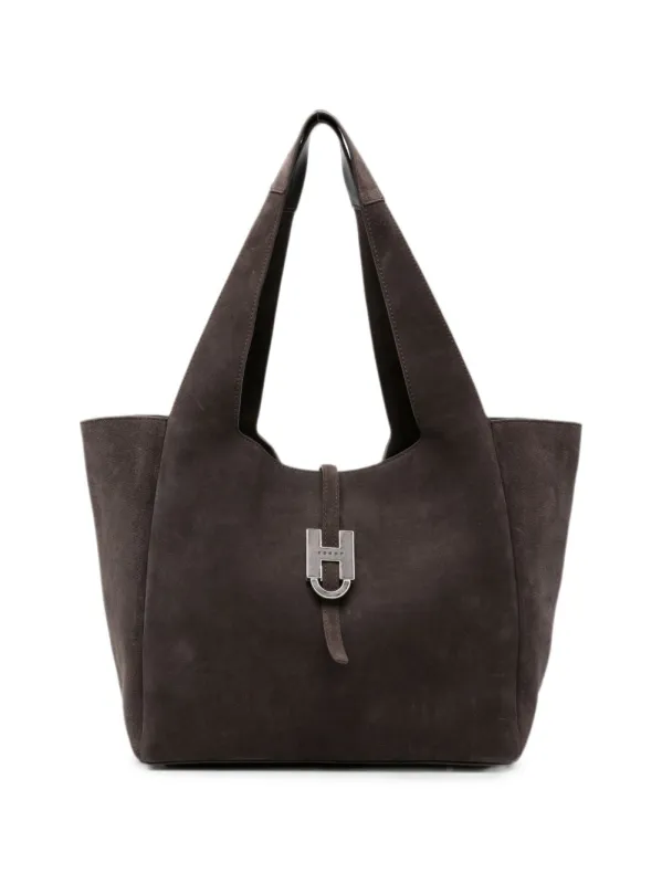 Hogan Trend Leather Tote Bag made by Hogan