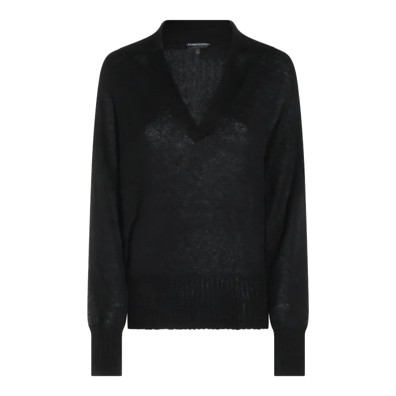 T-Shirts And Polos Black made by Tom Ford
