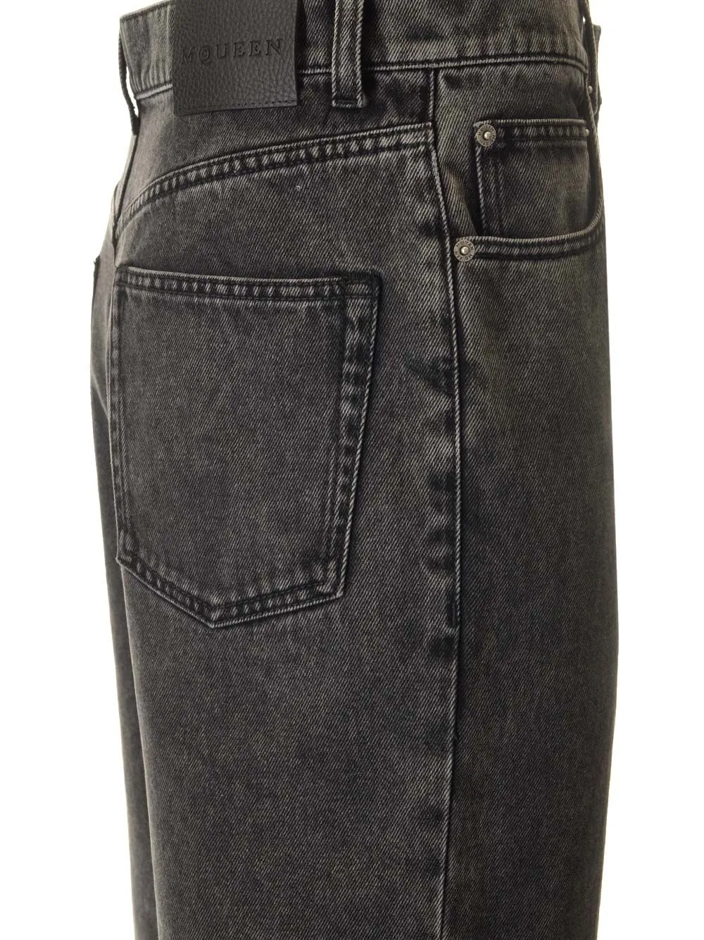 Low Waist Jeans Black sold by Wanan Luxury product image thumbnail 3
