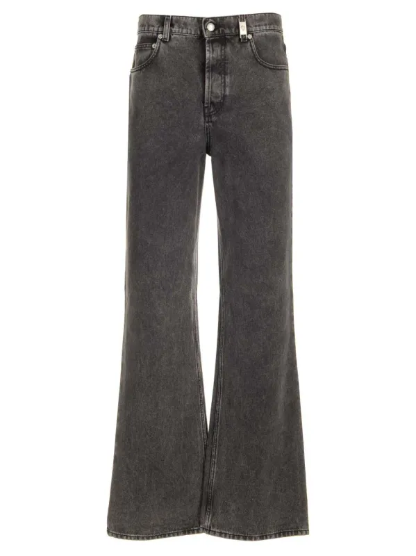 Low Waist Jeans Black made by Alexander McQueen