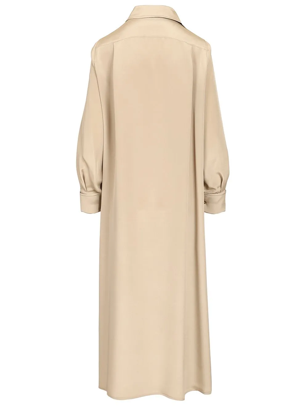 Polo Dress In Silk CrêPe De Chine Dresses Beige sold by Wanan Luxury product image thumbnail 2