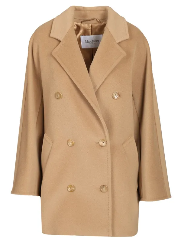 Madame Short Coat Coats Beige made by MaxMara