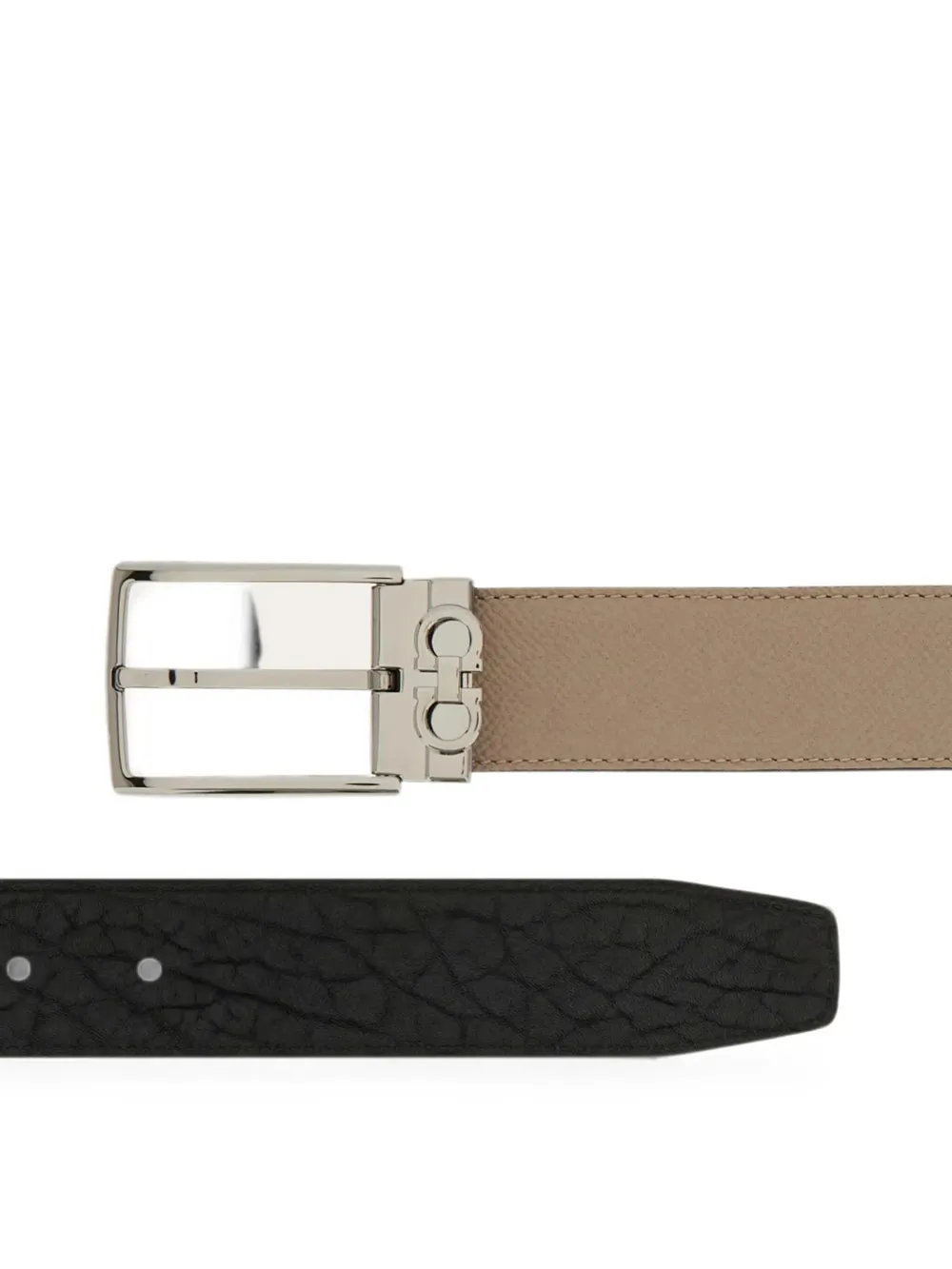 Reversible And Adjustable Belt With Rectangular Buckle sold by Wanan Luxury product image thumbnail 3