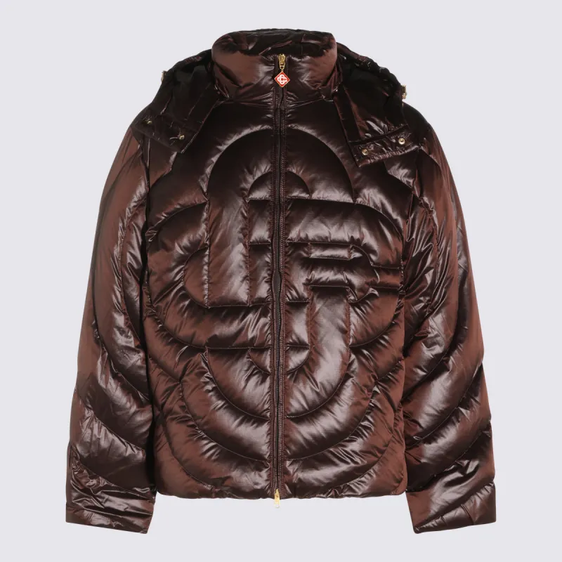 Coats Dark Brown made by Casablanca
