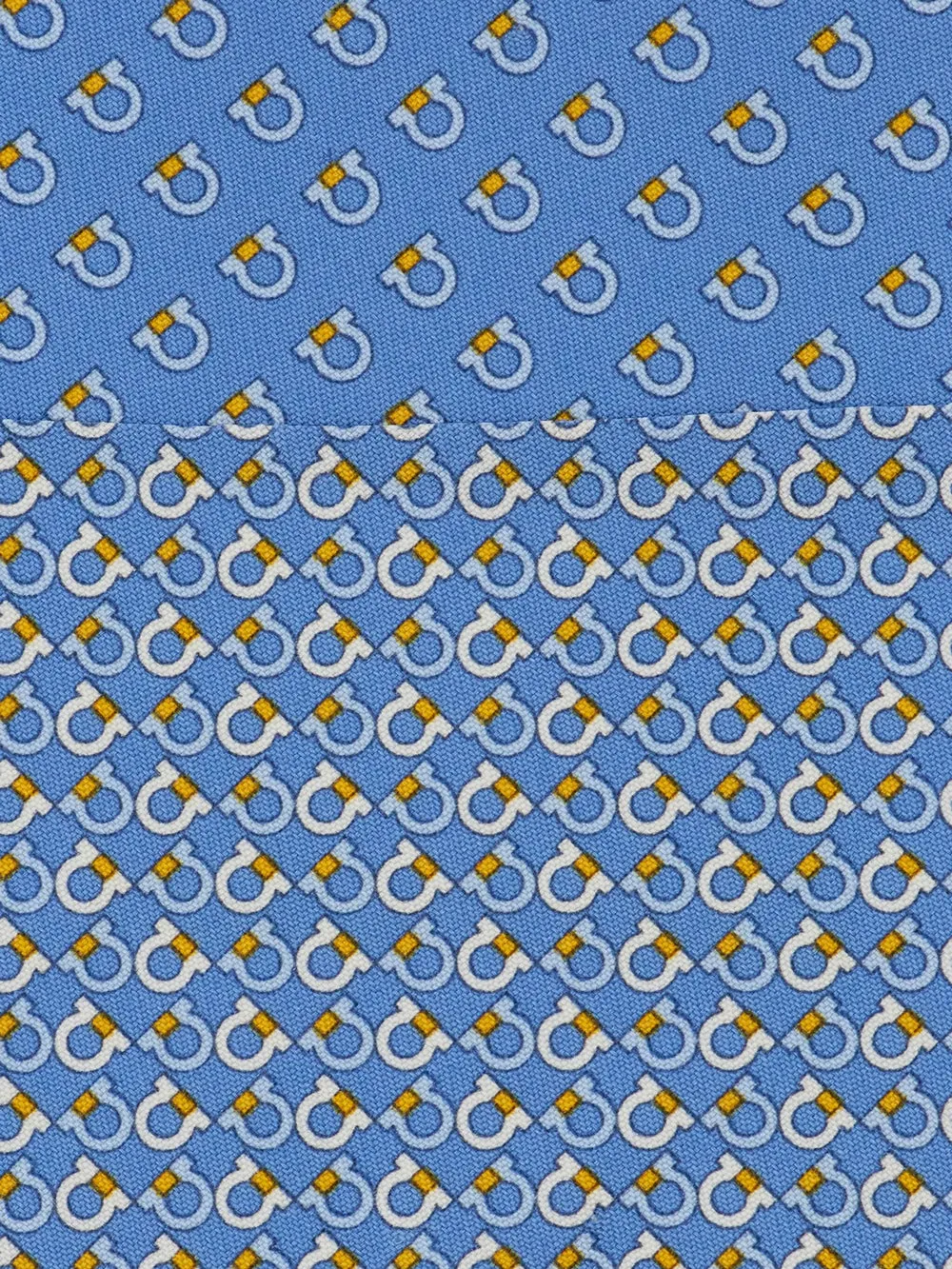 Square Gancini Print Silk Tie sold by Wanan Luxury product image thumbnail 2