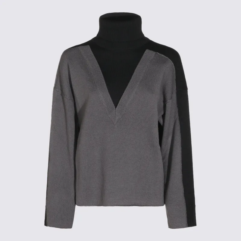 Sweaters Black/Dark Grey made by Maison Margiela