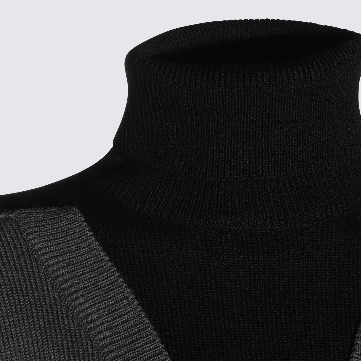 Sweaters Black/Dark Grey sold by Wanan Luxury product image thumbnail 3
