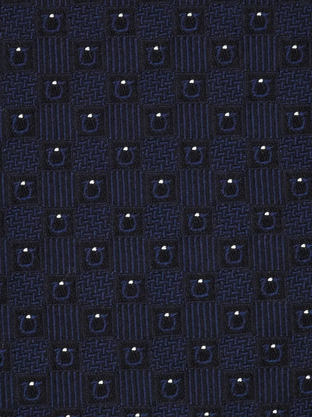 Gancini Silk Jacquard Tie sold by Wanan Luxury product image thumbnail 2