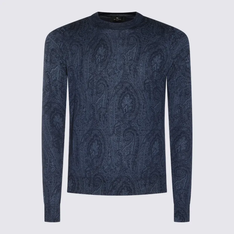 Sweaters Navy made by Etro
