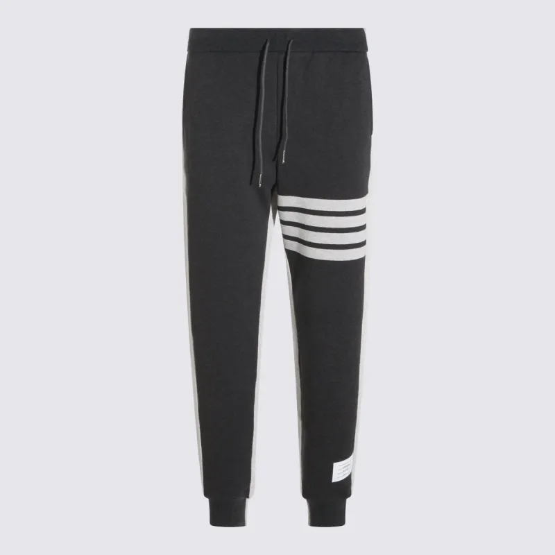 Trousers Dark Grey/Pale Grey made by Thom Browne
