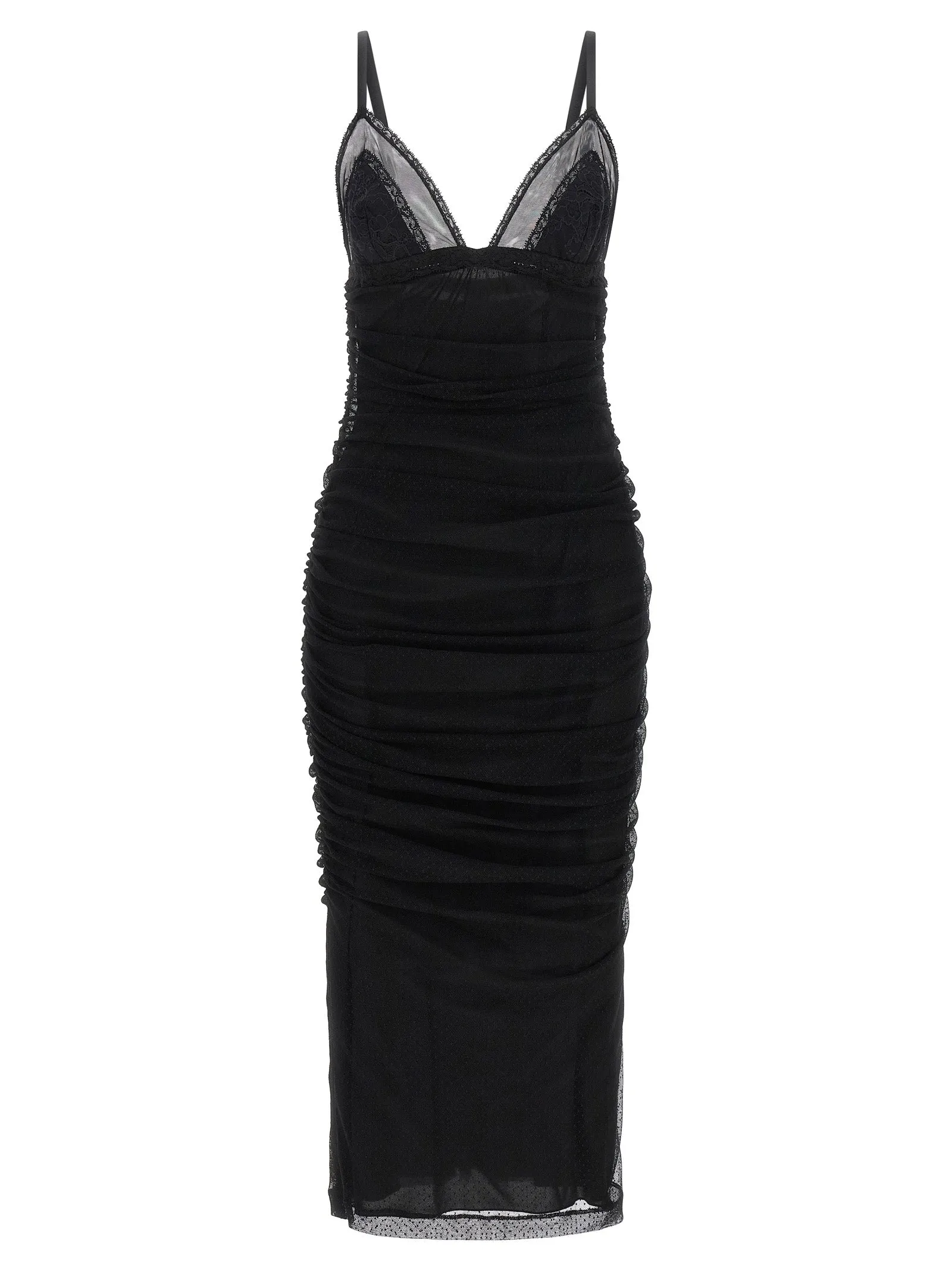 Longuette Slip Dress Dresses Black sold by Wanan Luxury