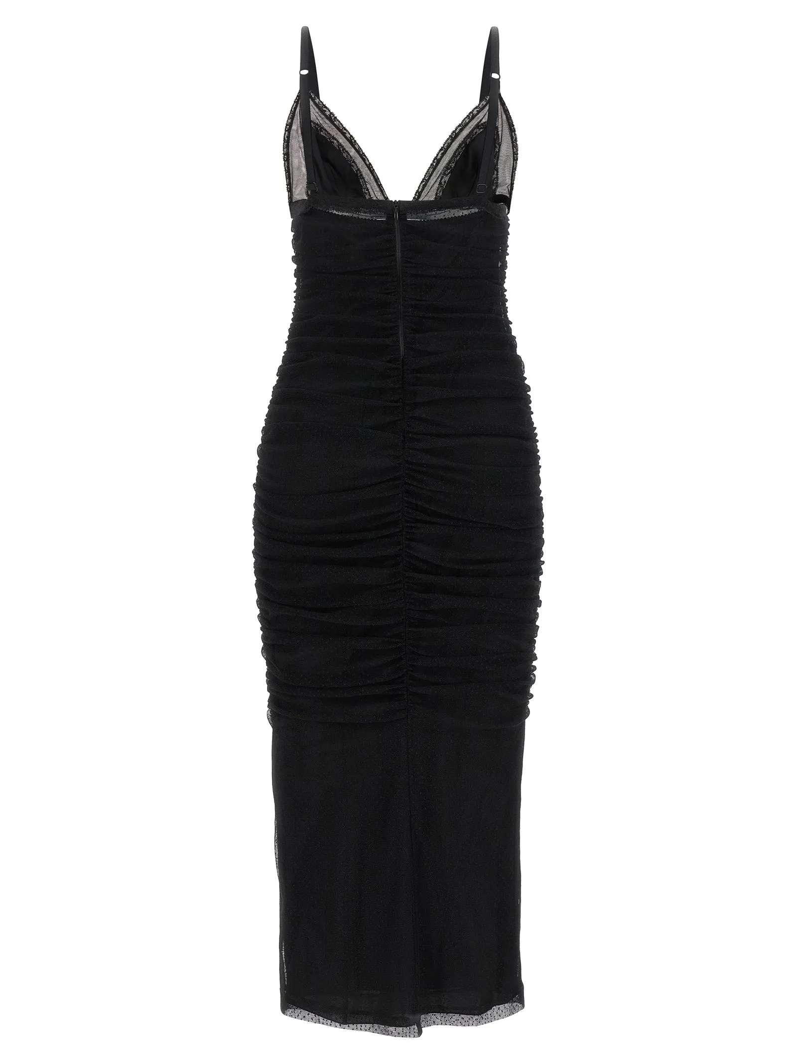 Longuette Slip Dress Dresses Black sold by Wanan Luxury product image thumbnail 2
