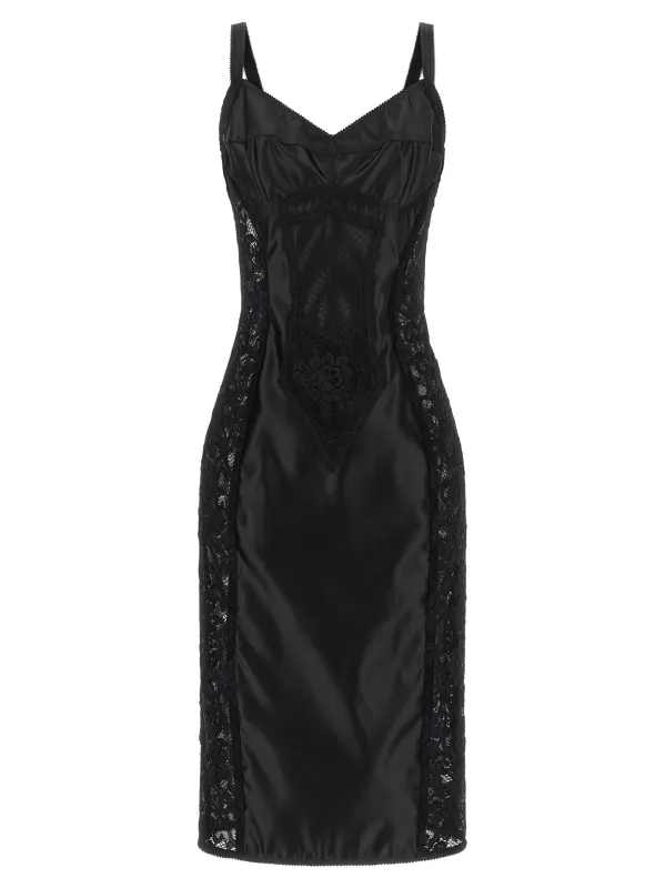 Corsetry Dress Dresses Black made by Dolce & Gabanna