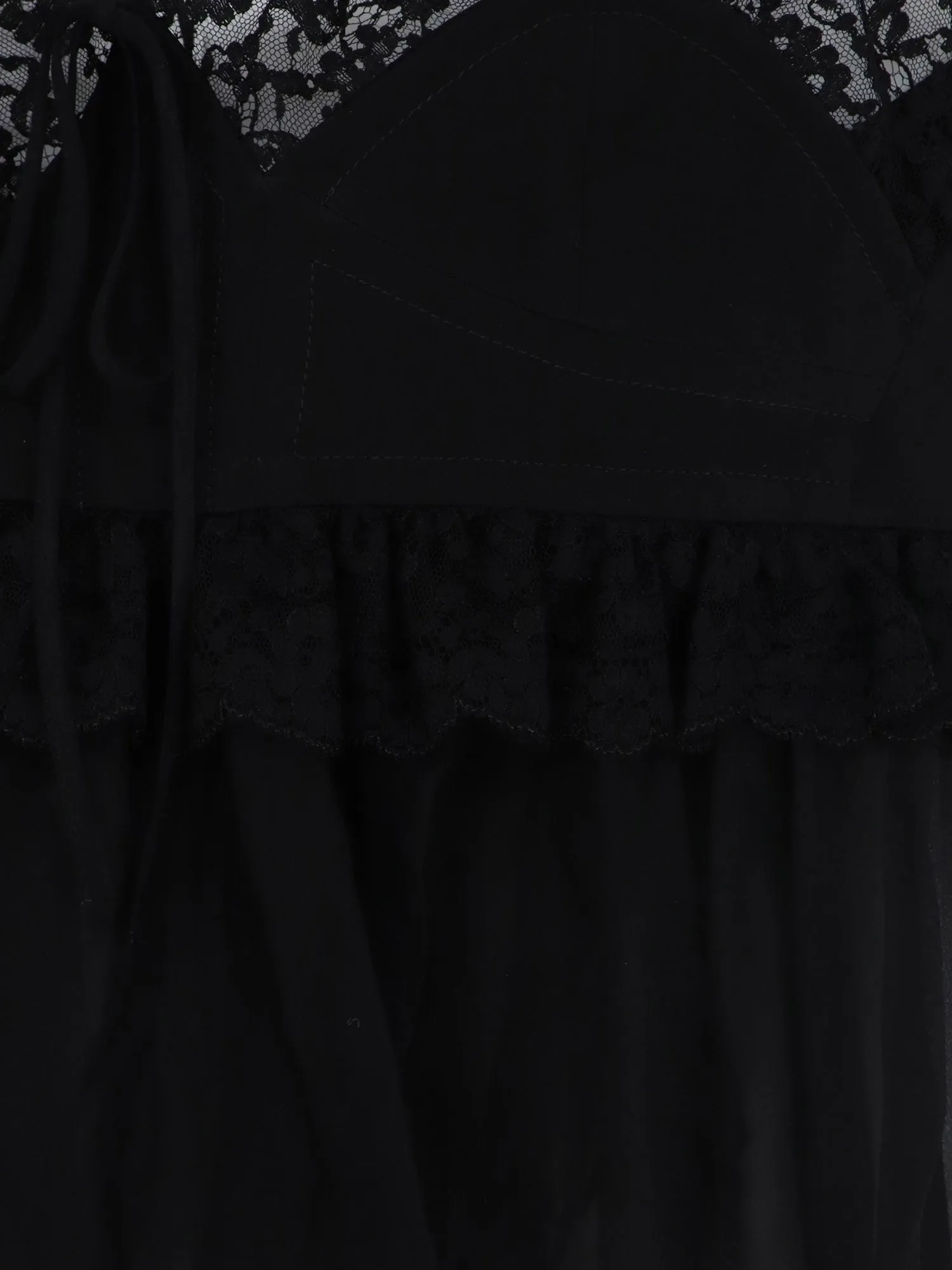 Silk Top With Lace Profiles sold by Wanan Luxury product image thumbnail 3