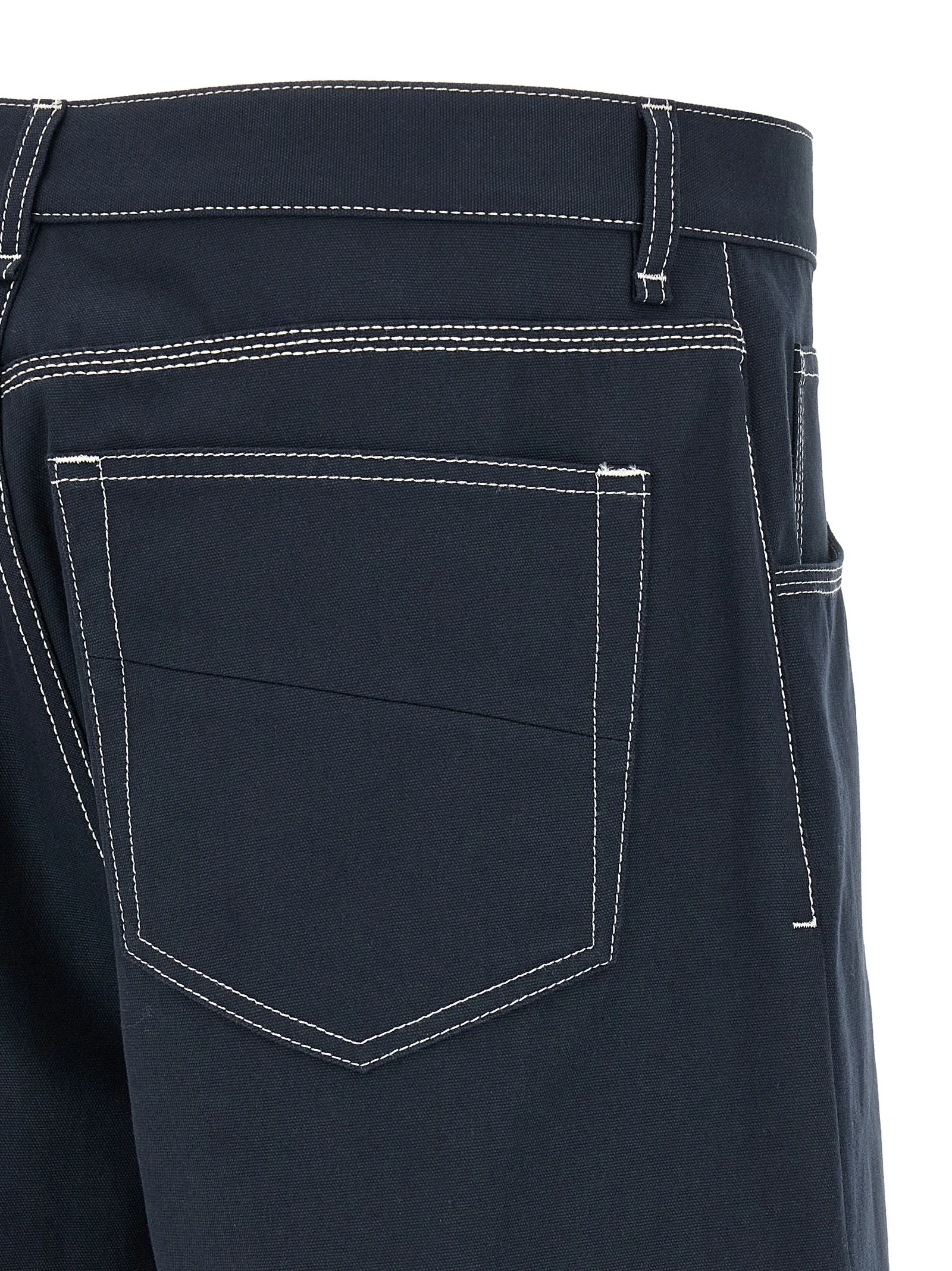 Bermuda Cargo Canvas Shorts Bermuda And Short Blue sold by Wanan Luxury product image thumbnail 4