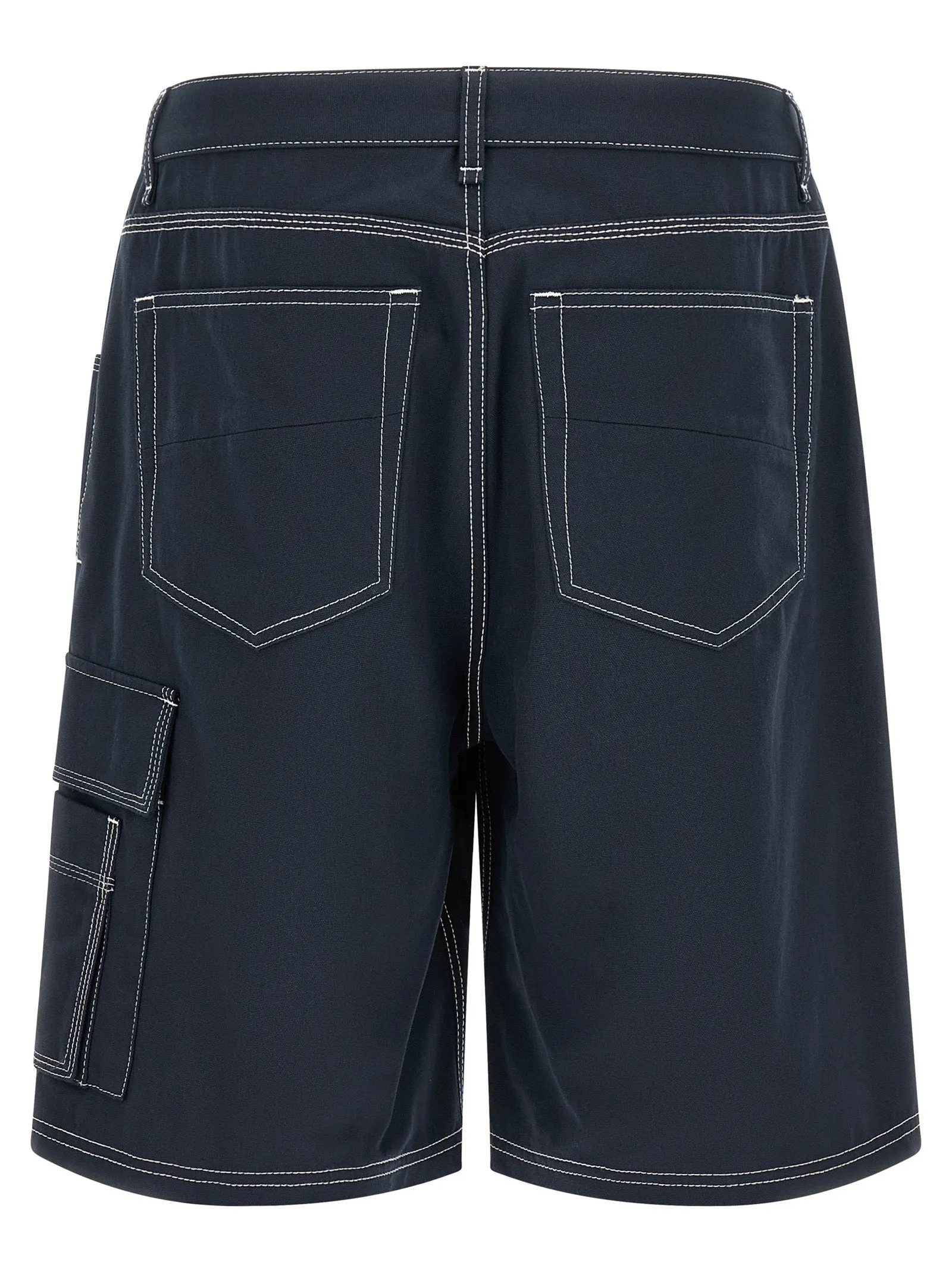 Bermuda Cargo Canvas Shorts Bermuda And Short Blue sold by Wanan Luxury product image thumbnail 2