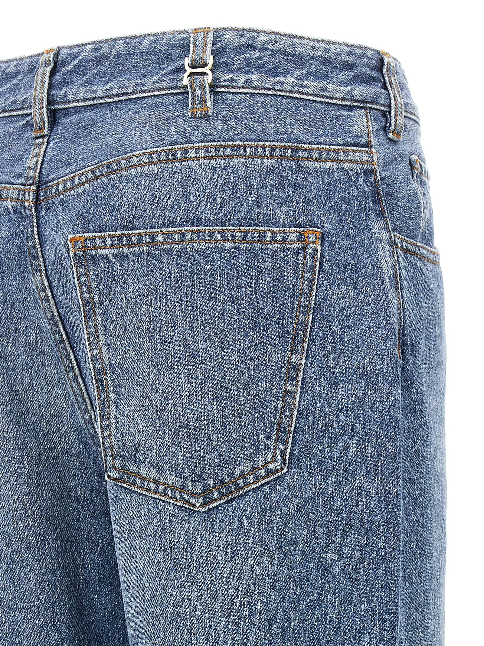 High Waist Jeans Light Blue sold by Wanan Luxury product image thumbnail 4