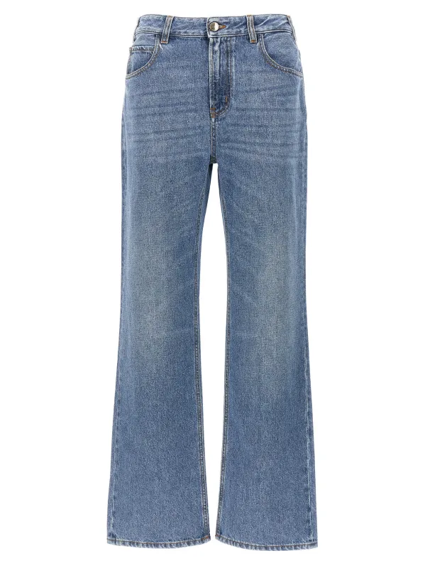 High Waist Jeans Light Blue made by Chloe