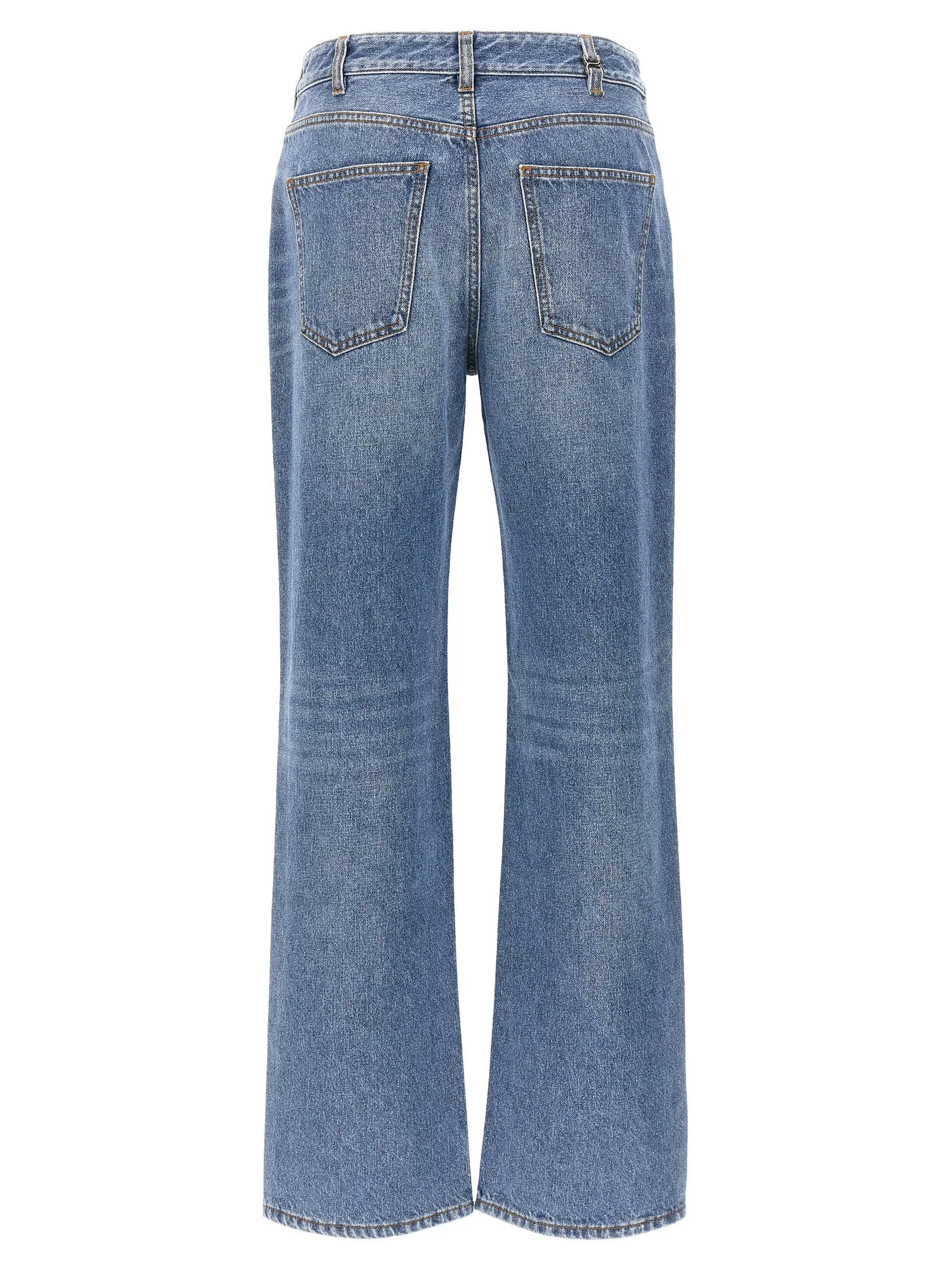 High Waist Jeans Light Blue sold by Wanan Luxury product image thumbnail 2