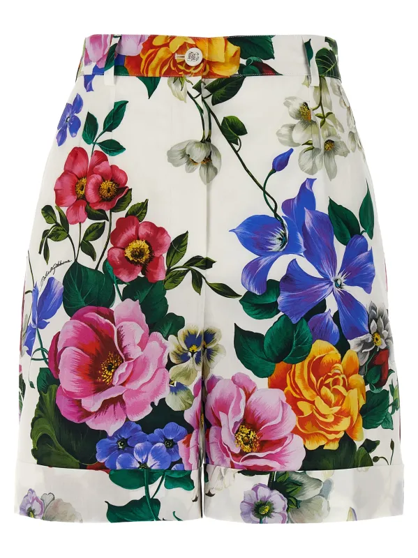 Bouquet Bermuda And Short Multicolor made by Dolce & Gabanna