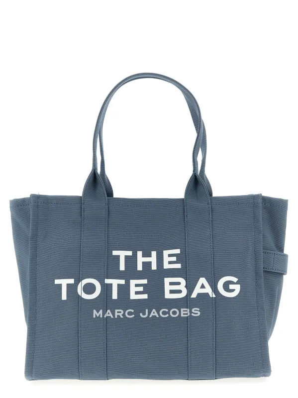 The Canvas Large Tote Tote Bag Blue made by Marc Jacobs