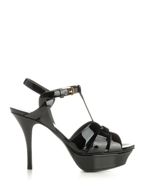 Tribute Sandals Black made by Yves Saint Laurent