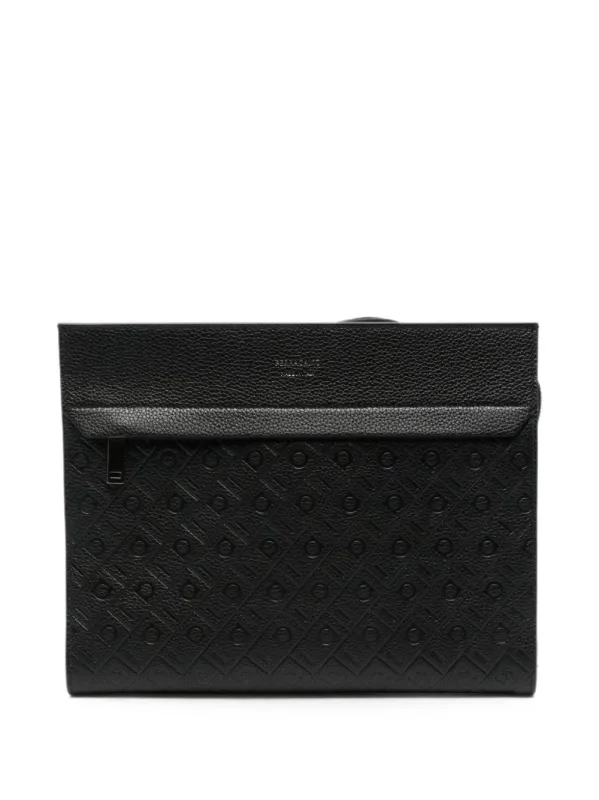 Monogram Leather Pouch made by Salvatore Ferragamo