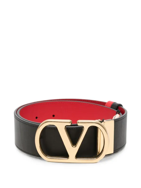 Vlogo Signature Leather Belt made by Valentino Garavani