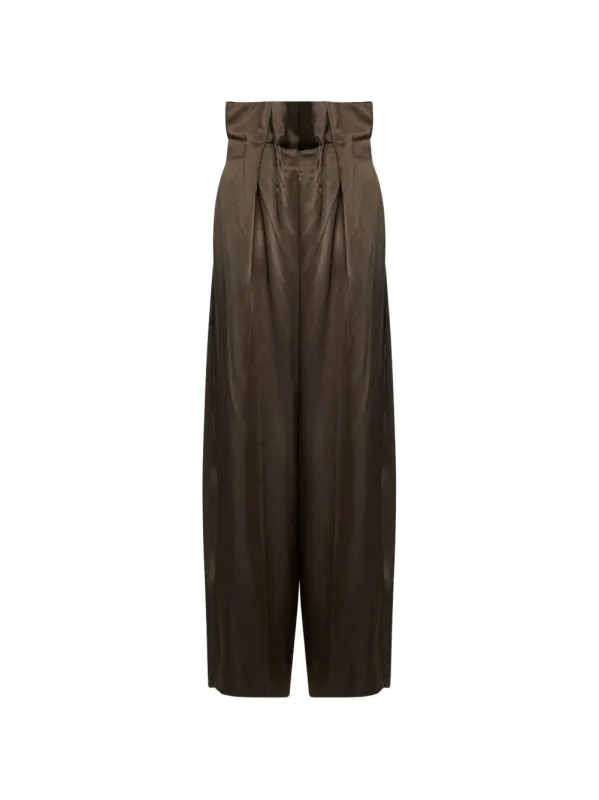 Kira Silk Trousers made by KHAITE