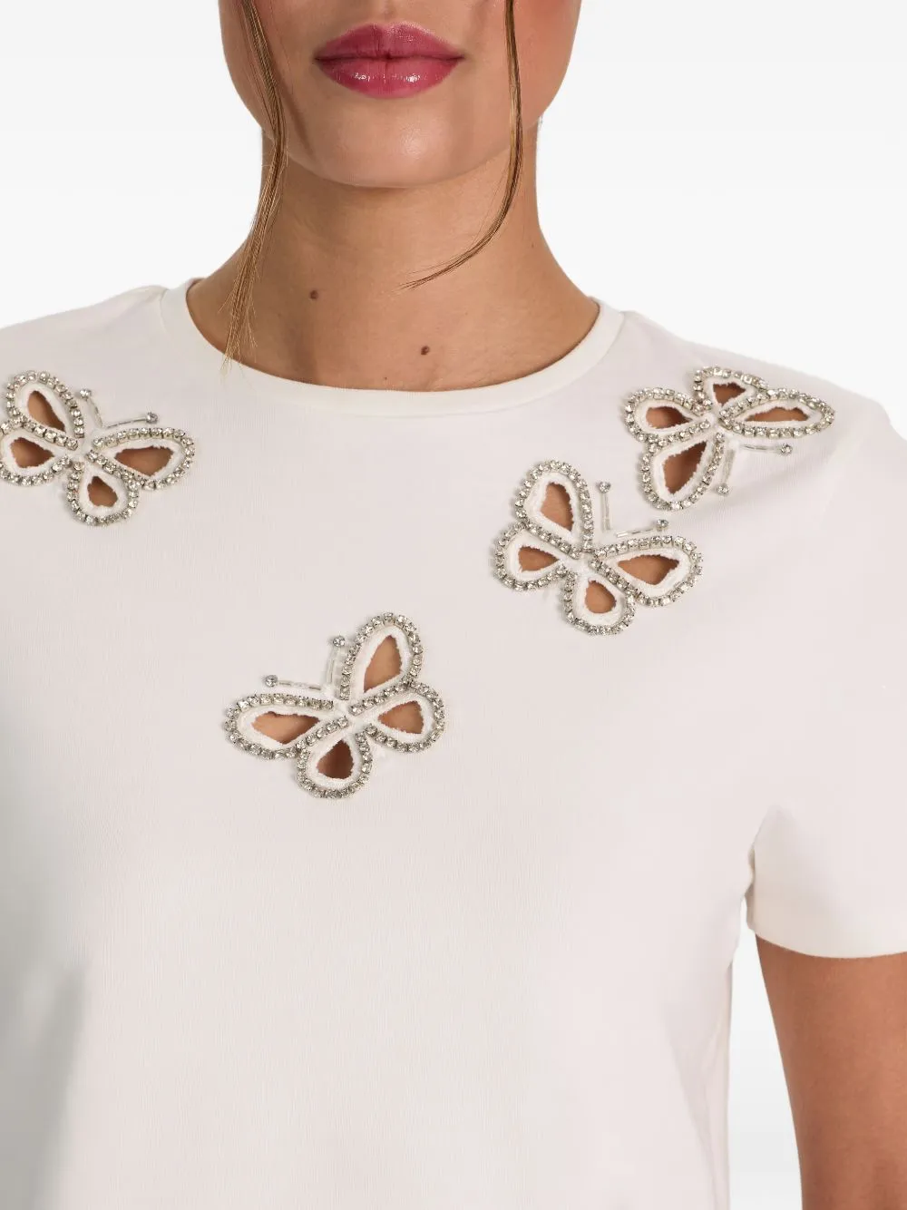 Cindy Cut-Out T-Shirt sold by Wanan Luxury product image thumbnail 4