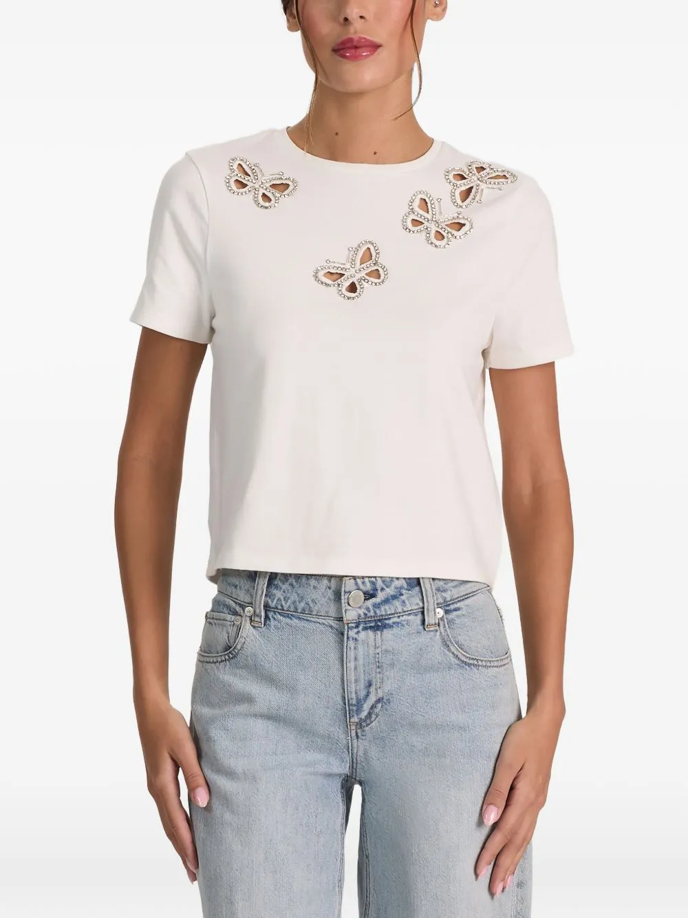 Cindy Cut-Out T-Shirt sold by Wanan Luxury product image thumbnail 5