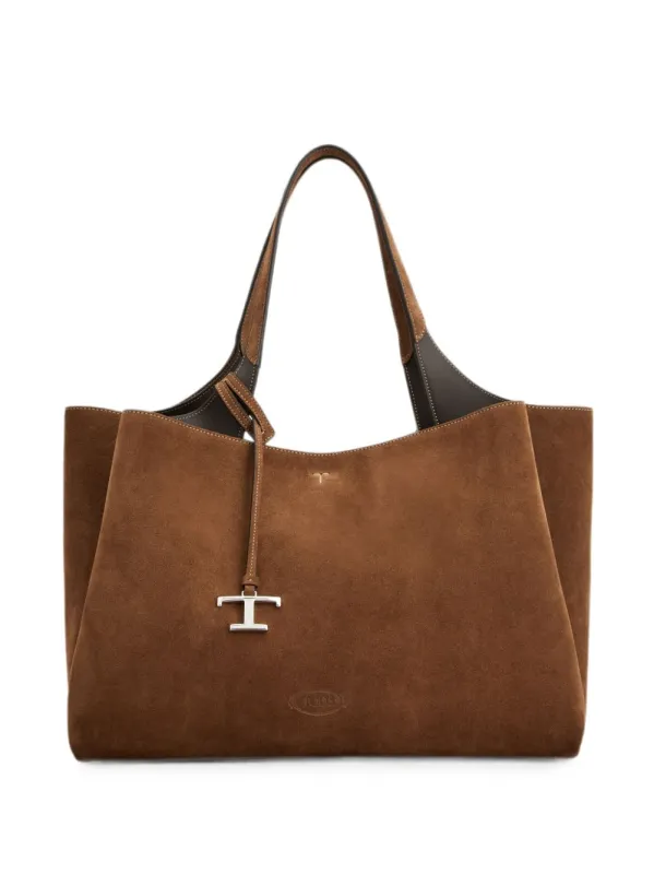 T Timeless Medium Leather Tote made by Tod's