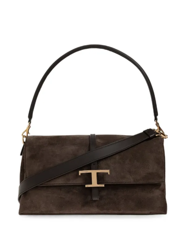 T Timeless Leather Shoulder Bag made by Tod's