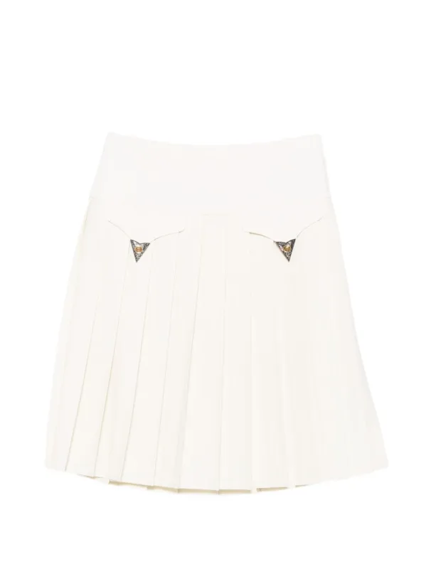 Skirts White made by Versace